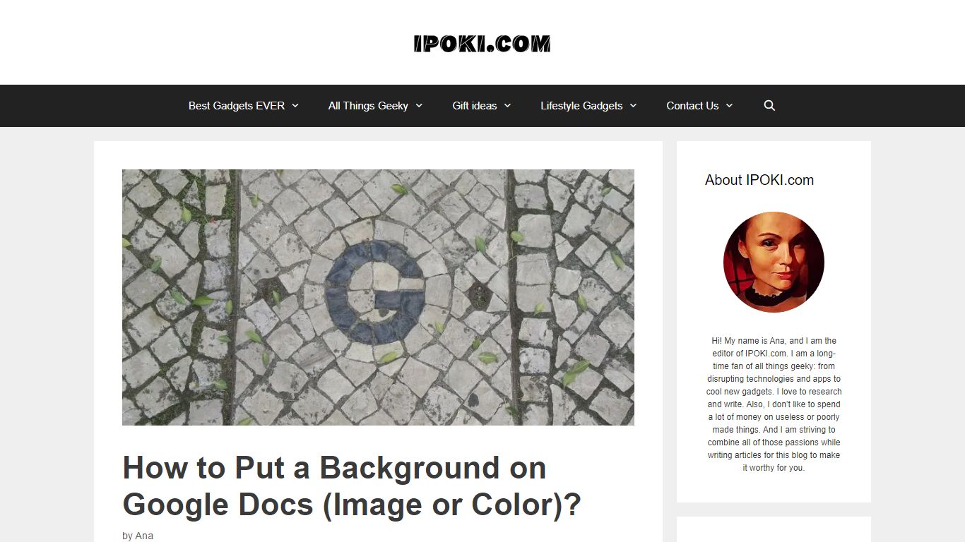 How to Put a Background on Google Docs (Image or Color)? - IPOKI.com